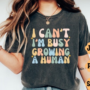Não posso, estou ocupado cultivando um humano Svg, não posso, estou ocupado cultivando um humano Png, Funny Pregnancy Svg, Mom Life Svg, Funny Mama Svg, Mom Svg