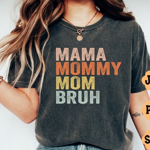 Mama Mommy Mom Bruh Svg Cut File Funny Mom Sublimation - Etsy