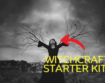 Witchcraft Starter Kit Library - COVERS ALL TOPICS - Wicca, Grimoire, Traditional, Magic, Curses and more!