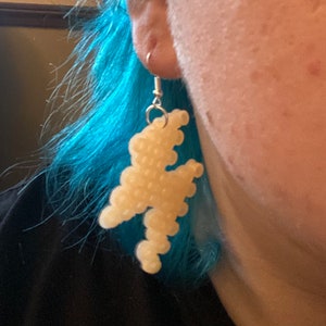 Boucles D'Oreilles Fluorescentes Glow In The Dark USA - Neuf Sans Emballage