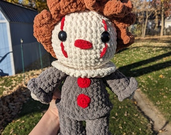 Crochet Scary Clown