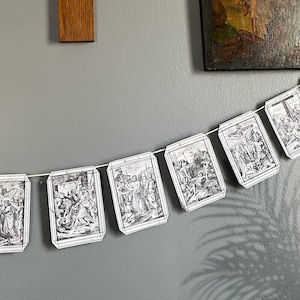 Stations of the Cross Garland - Handmade Vintage Style