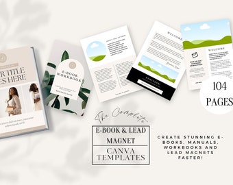 Ebook Template Canva | Lead Magnet Workbook (Digital Product)