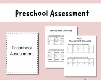 Programme complet d'études préscolaires : activités, feuilles de travail et évaluations imprimables pour l'apprentissage précoce