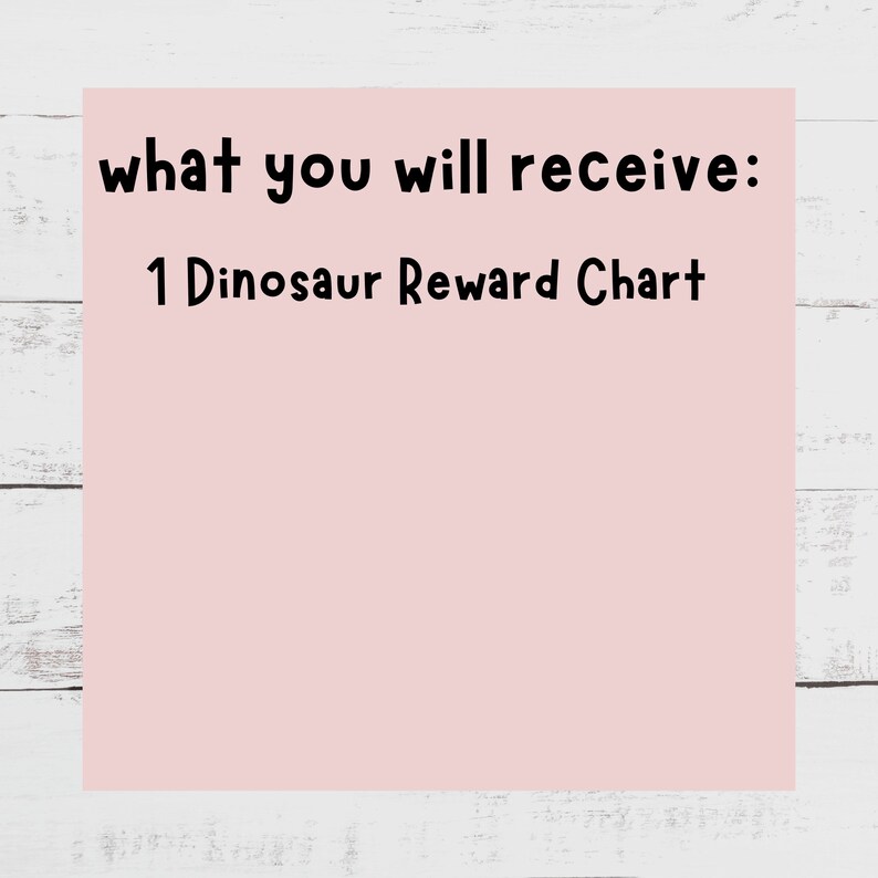 Dinosaur Printable Reward Chart for Kids and Toddlers, Behavior Tracker ...