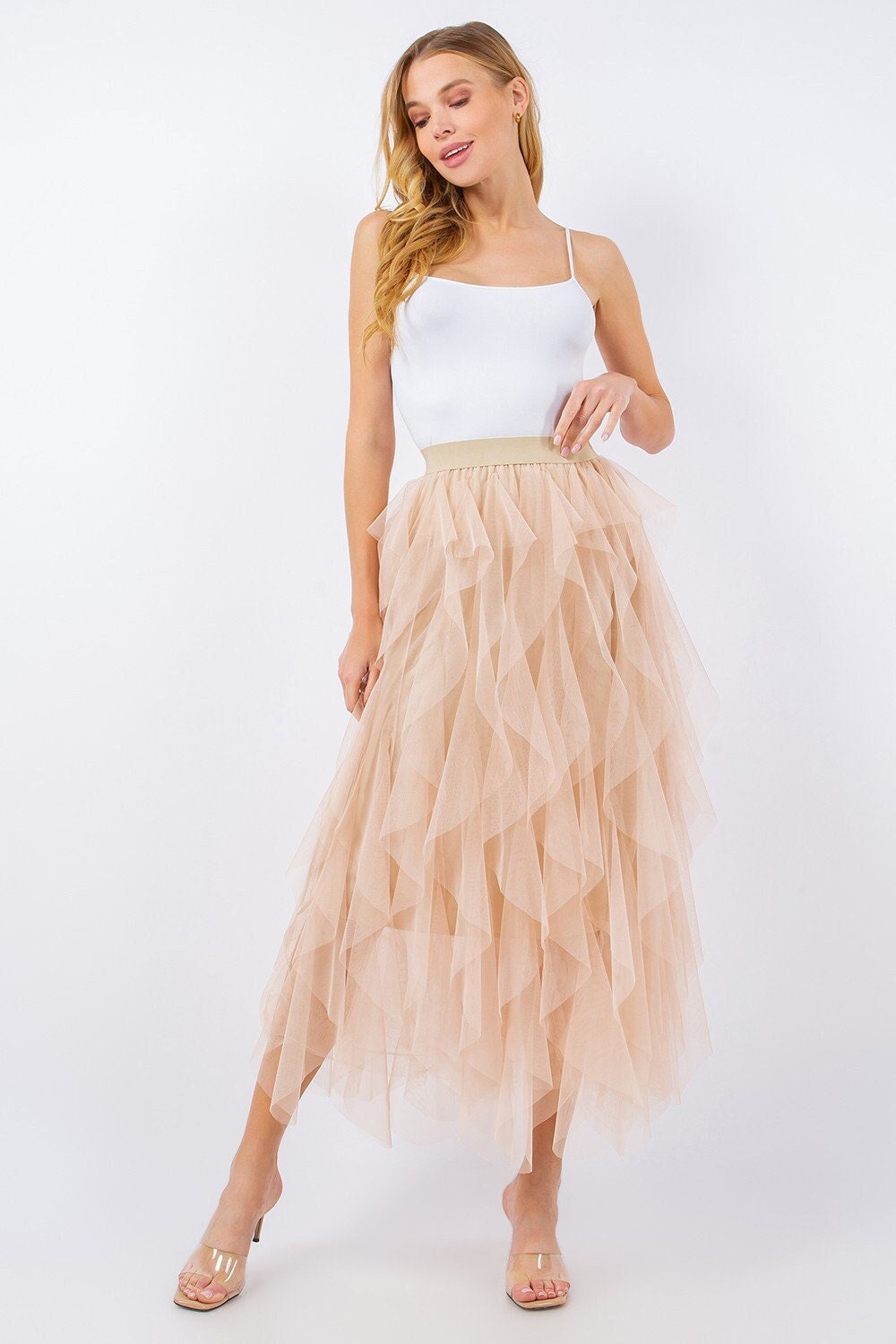 Asymmetrical Tulle - Etsy