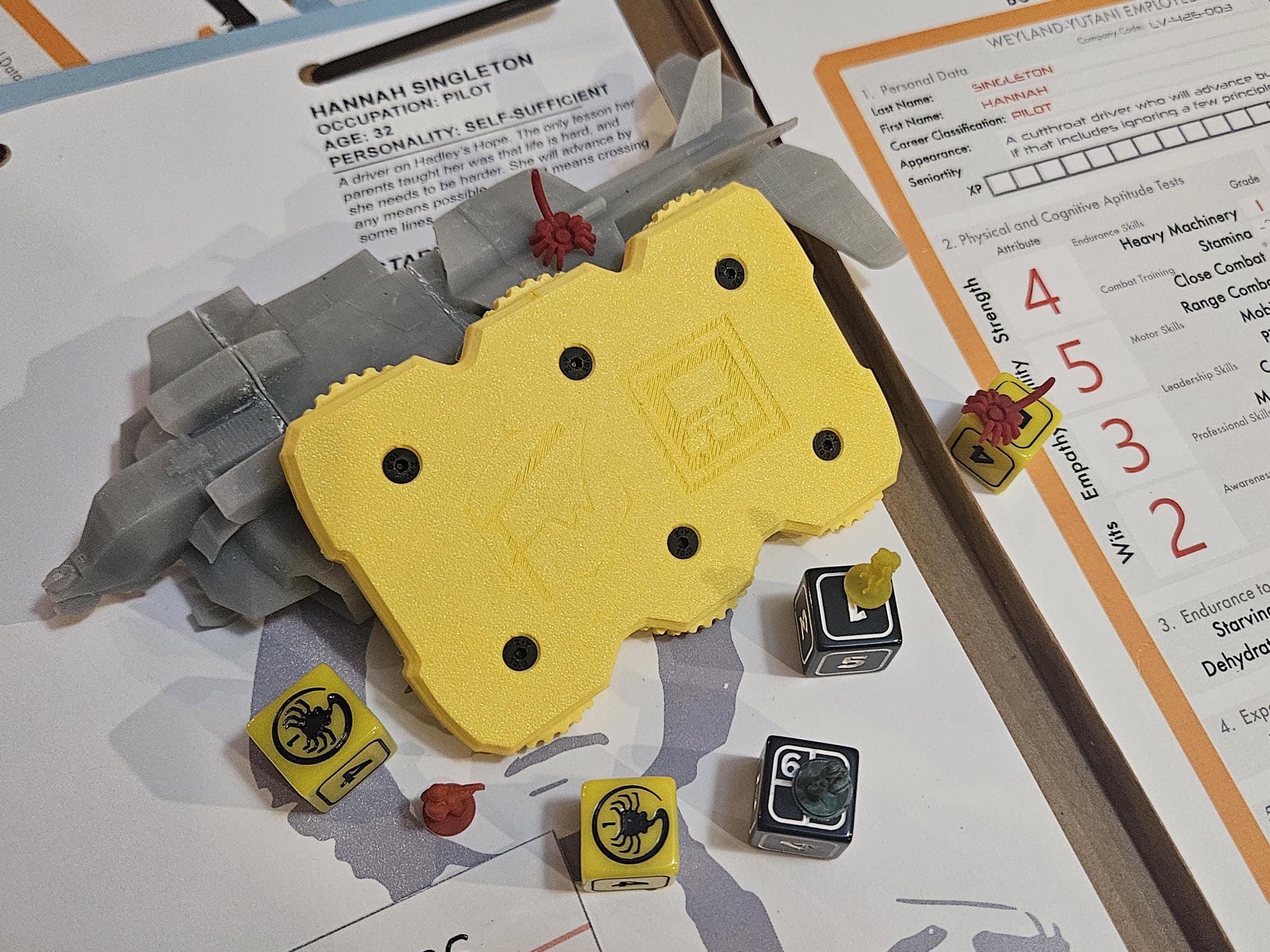STL of Clicking Dial Tracker for Alien RPG - Etsy