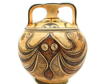 ミノア文明のタコ型花瓶、古代ギリシャ陶器、クレタ島クノッソスの陶器