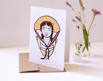 Marianne Dashwood Card | Sense and Sensibility | Jane Austen Gift | Marianne Dashwood & Colonel Brandon