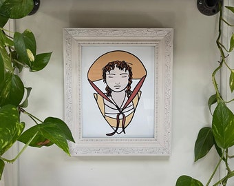 Marianne Dashwood Art Print | Sense and Sensibility Gift