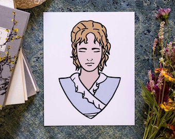 Elinor Dashwood Art Print | Sense and Sensibility, Jane Austen