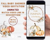 Fall Baby Shower Video Invitation