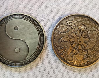 SOUVENIR MEDAL DRAGON Lucky Coin 2024 Dragon Year Collection Coin EUR 4