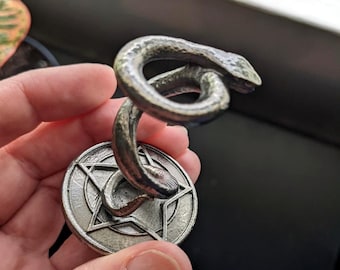 Support pour sphère serpent, support pour sphère, support pour boule de cristal