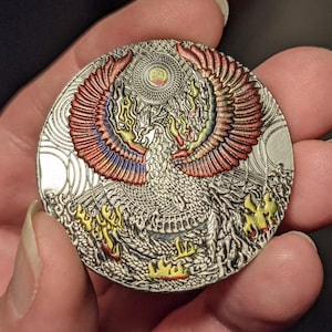 Phoenix Inspiration Challenge Coin Collector Coin (3 colors)