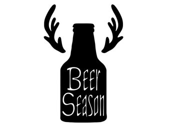 Temporada de cerveza SVG PNG Archivos digitales Descargas para acampar