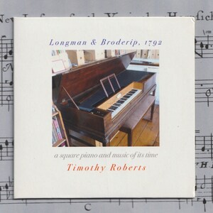 Longman & Broderip, 1792 : un piano carré et la musique de son époque