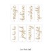 Christmas Gift Tags Printable Digital Download, Gold Gift Tags, DIY ...