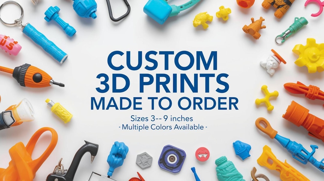 Custom 3D Print | Made to Order Collectibles & Desk Accessories - Etsy