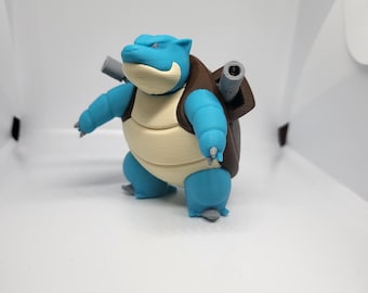 3D Printed MINI Blastoise!!! Table-Top Figure