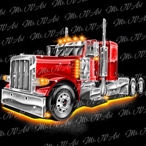 Peterbilt Truck Art