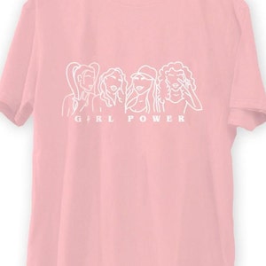 YOUTH SIZE: UNISEX Girl Power graphic T-shirt, female empowerment shirt, supporting women tee, original and authentic design for Girls Inc