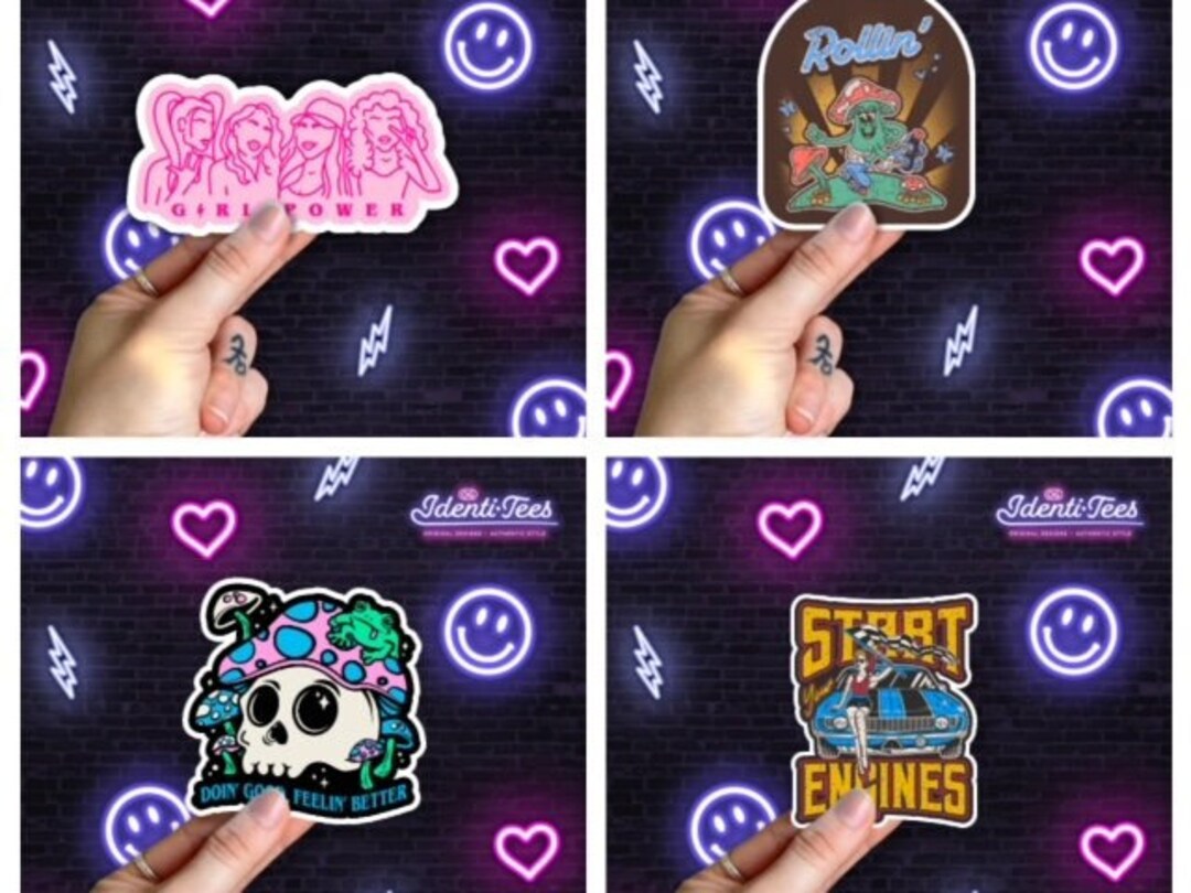 Shipped Sticker Vinyl Sticker Pack free Shipping - Etsy