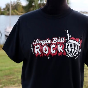 Christmas Jingle Bell Rock Shirt, Christmas Shirt, Funny Holiday Tee ...