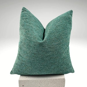 Mint Green Trend Luxury Chenille,Linen Pillow Cover,Soft Textured Linen Pillow, Decorative Pillow, Mint Green Cushion, Christmas Gift