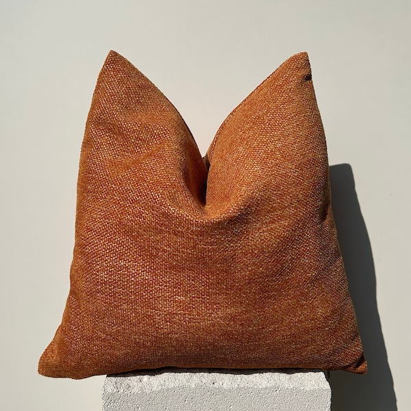 Orange Euro Sham Etsy