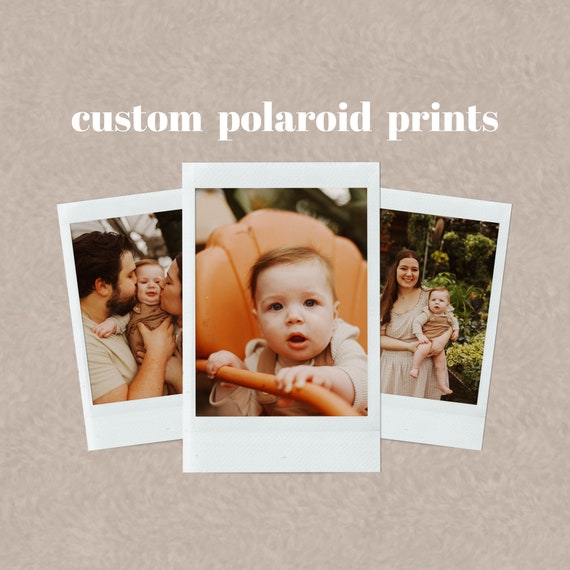 Turn Your Camera Roll Into Polaroids Custom Polaroid Instax Etsy
