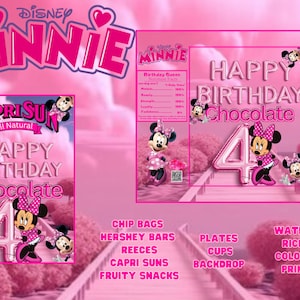 Minnie mouse party favors