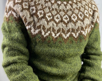 Men’s Alpaca Handknitted Pullover
