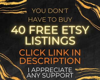 40 free etsy listings