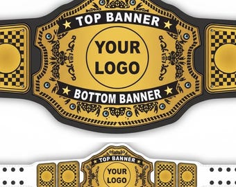Custom Championship Belt - Customizable Wrestling Belt for Award Sports Events - Personalized Wrestling Belt Handmade
