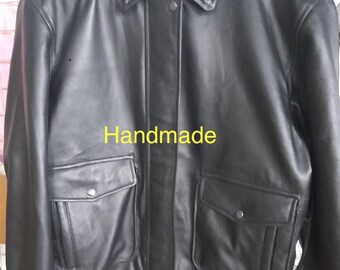 90s Vintage Leather Bomber Jacket: Women's Oversized Retro Outfit