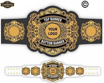 Cinturón de campeonato personalizable: premio deportivo personalizado