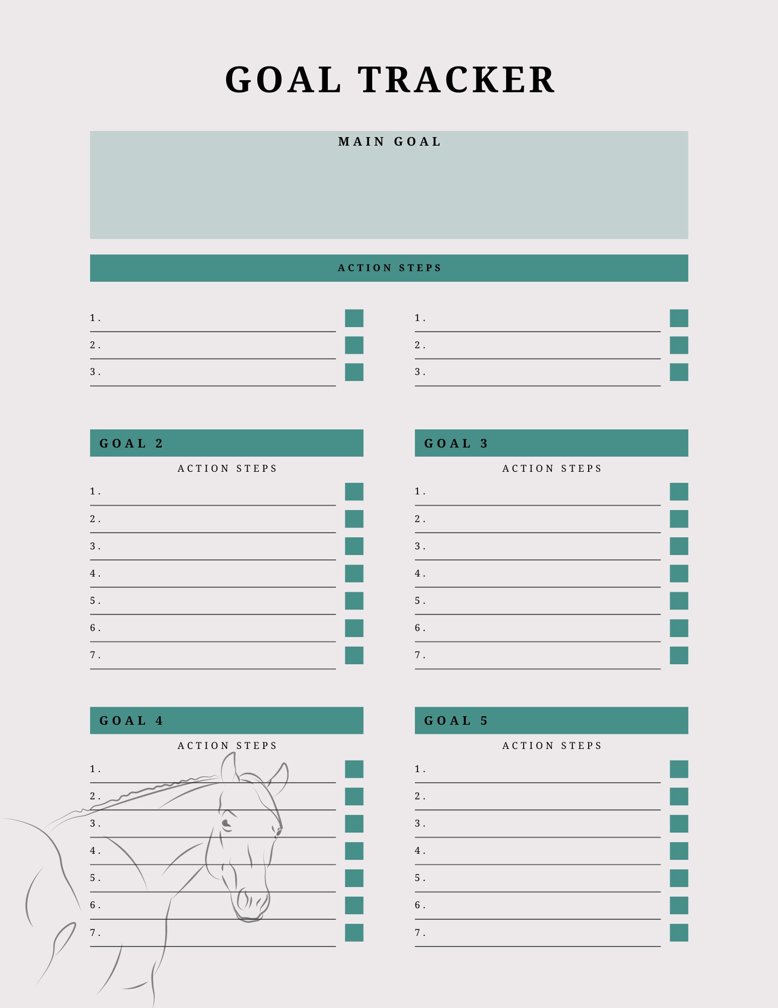 Barrel Racing Planner - Etsy