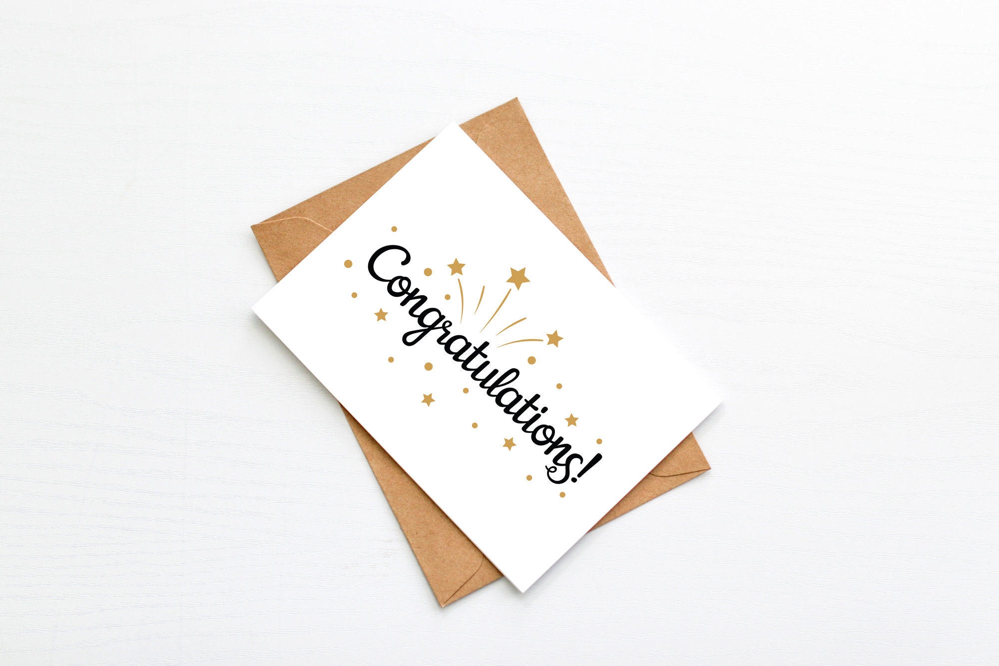 ドローイングハッピー SR カード CONGRATULATIONS! Amazon.com : Designer Pop!, Wedding Greeting Card – Gold