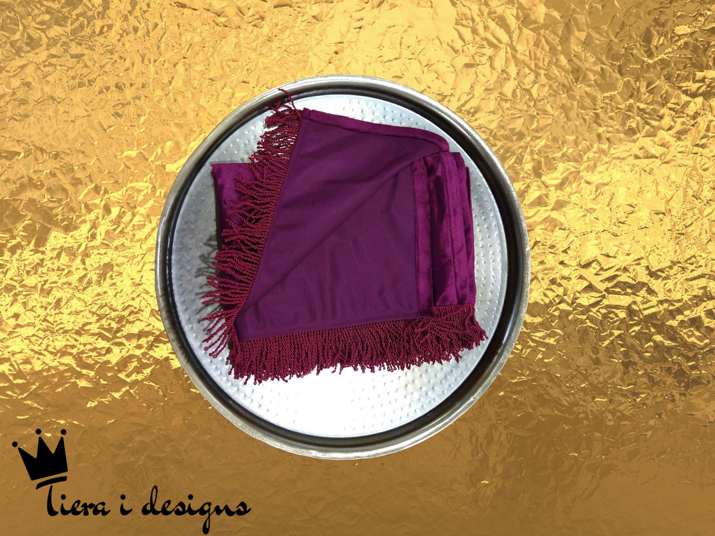 Decorative Velvet Throw/handmade Throw/burgundy Throw Etsy