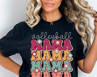 Volleyball Mom Shirt Volleyball Mom Gift Volleyball Shirts Volleyball Mom Shirt For Mom Volleyball Mom Life Shirt,Unisex Garment-Dyed T-s