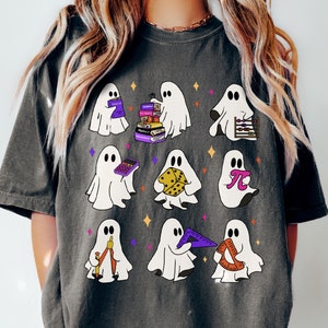 Halloween Math Teacher Shirts,Math Lover Shirt,Ghost Teacher Shirt,Teacher Back To School Shirt,Halloween Teacher Shirt,Teacher Apparel