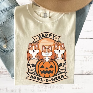 Halloween Corgi Shirt, Funny Dog Shirt,Pembroke Welsh Corgi Dog Mom Lover Gift,Thanksgiving Gift for Corgi Mom, Corgi Owner,Spooky Shirt,