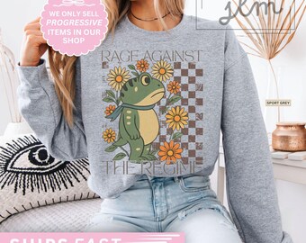 Portland Frog Protest Shirts,Anti Ice Sweatshirts,Anti-Fascism Sweaters,Anti Trump Activist Shirt,Resist Sweaters