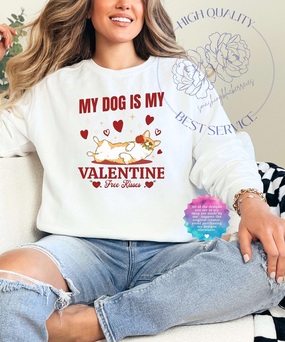 Dog Valentine Sweaterdog Lover Valentine Shirtsdog