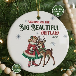 Anti Trump Ornaments,Resist Ornaments,Custom FDT Anti Fascist Ornament,Political Humor FDT Customized Christmas Ornament,Liberal Ornaments