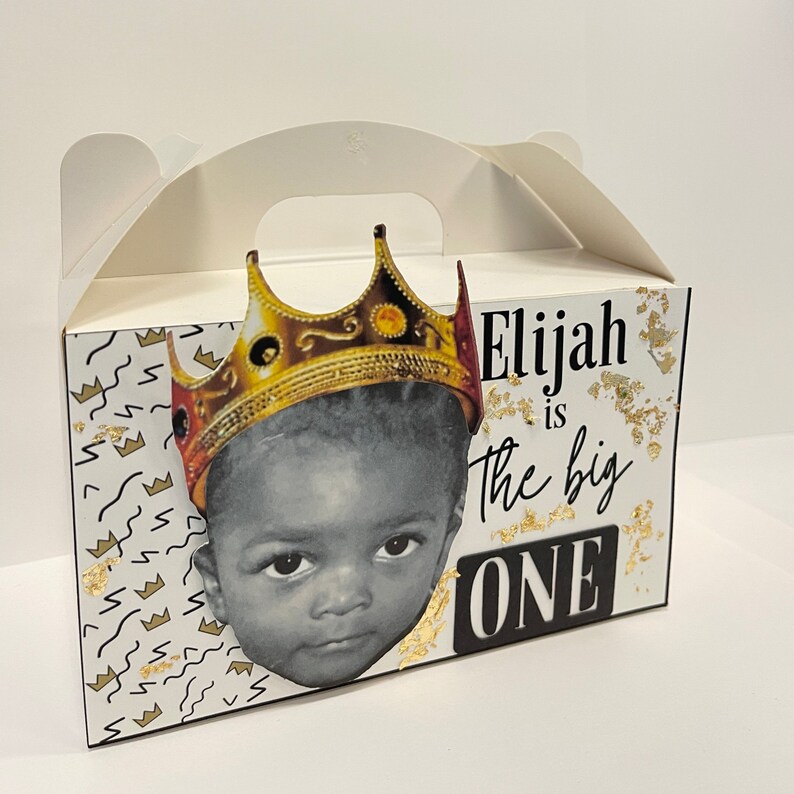 Notorious Favor Boxes notorious One Birthday the Big One Biggie Favors