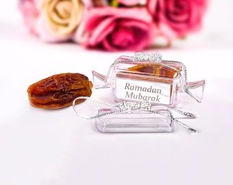 Personalized Ajwa Medina Date Favors: Ramadan, Eid, Wedding Gifts