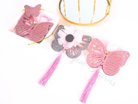 Personalized Butterfly Ayatul Kursi Magnet: Baby Shower Wedding Favor