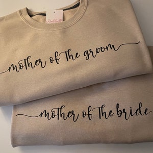 Mutter des Bräutigams Rundhals-Sweatshirt, Mutter des Bräutigams Sweatshirt, Mutter des Bräutigams Geschenk, Mutter des Bräutigams Hemd, MOG Geschenk